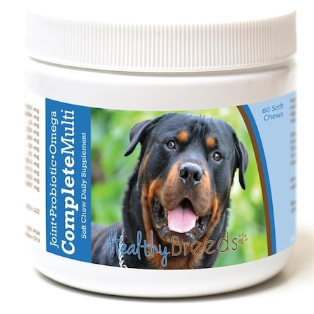Healthy Breeds Healthy Breeds 192959008890 Rottweiler all in one Multivitamin Soft Chew - 60 Count 192959008890